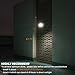 Solar Lights Motion Sensor Outdoor, Vandeng 17 LED Solar Powered Security Light IP65 Waterproof Wireless Solar Spotlight for Front Door Pathway Yard Patio Garden Porch Driveway Garage