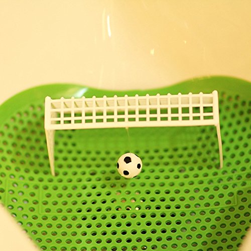 BleuMoo 1Pc Funny Football Soccer Shoot Goal Style Urinal Filter Screen Mat Pad