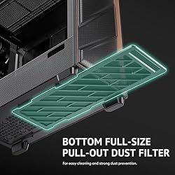 Antec Flux Pro, 6 x PWM Fans Included, High-Airflow