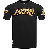 Pro Standard Mens NBA Los Angeles Lakers Luka Doncic #77 Classic Player Short Sleeve Tee Black S