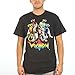 Voltron Five Cats Mens Black T-Shirt | L