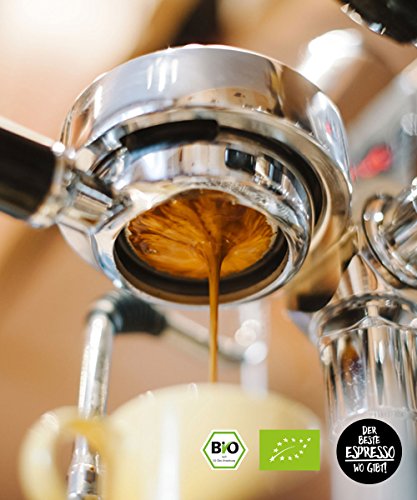 DER BESTE ESPRESSO WO GIBT! - 250g (Bohne) - Premium Bio Espresso - Fairtrade & Organic - Perfekte Crema - vollmundig im… – Bild 5