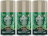 Glade Automatic Spray Refill - Holiday Collection 2018 - Enchanted Evergreens - Net Wt. 6.2 OZ (175 g) Per Refill Can - Pack of 3 Refill Cans