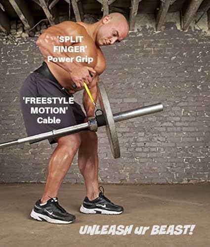 PULL FORCE Single Arm Olympic Landmine Row Handle Fat Grip 1-3/4