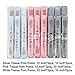Paper Flower Tissue Pom Poms Baby Shower Party Supplies (silver,pink,white,18pc)