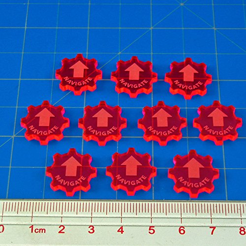 SW: Armada, Navigate Command Tokens, Fluorescent Pink (10)