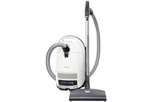 Miele Complete C3 Excellence Bagged Canister Vacuum Cleaner with Miele AirClean System, Electric Powerhead and Universal Floo