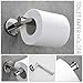 VELIMAX SUS304 Stainless Steel 4-Piece Bathroom Hardware Accessories Set Wall Mounted Towel Bar Polished Chrome Towel Rack Set - Robe Hook, Toilet Paper Holder, Towel Ring, 23
