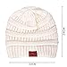 Laho Unisex Trendy Warm Chunky Soft Stretch Cable Knit Hat Slouchy Skully Beanie Cap