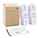 Smart Plug, Alexa Socket Outlet DILISENS Wireless Timing Smart Switch Remote Control Your Smart Home Devices, Wi-FI, No Hub Required, Works with Amazon Echo / Google Home- UL Listed (4 Pack )