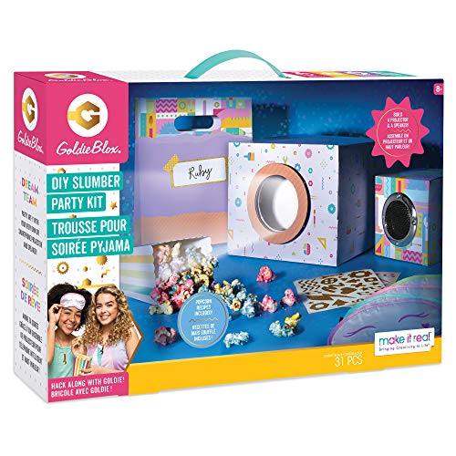 Make It Real GoldieBlox DIY Slumber Party Movie Night STEM Toy