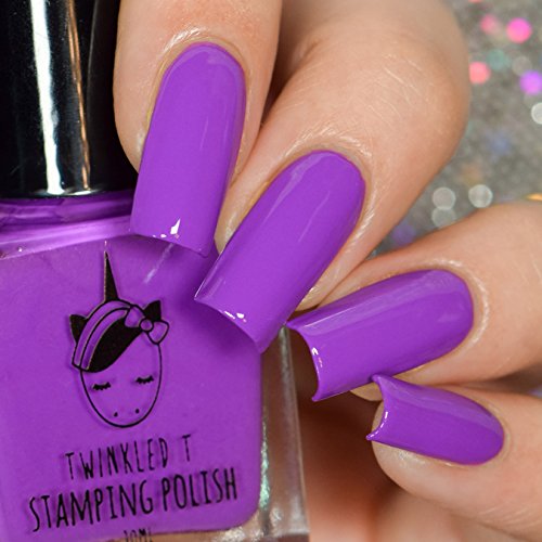 Goals Purple Stamping Polish by Twinkled T