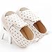 Meckior Save Beautiful Toddler Baby Girls Boys Shoes Infant First Walkers Sneakers (0-6 Months, White)