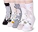 Every day Women,Girls,Boys Animal Cotton Blend Casual Socks Crew Socks,One Size Fits Most (No1.)