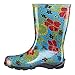 Sloggers Women's Waterproof Rain and Garden Boot with Comfort Insole, Midsummer Blue, Size 6, Style 5002BL06