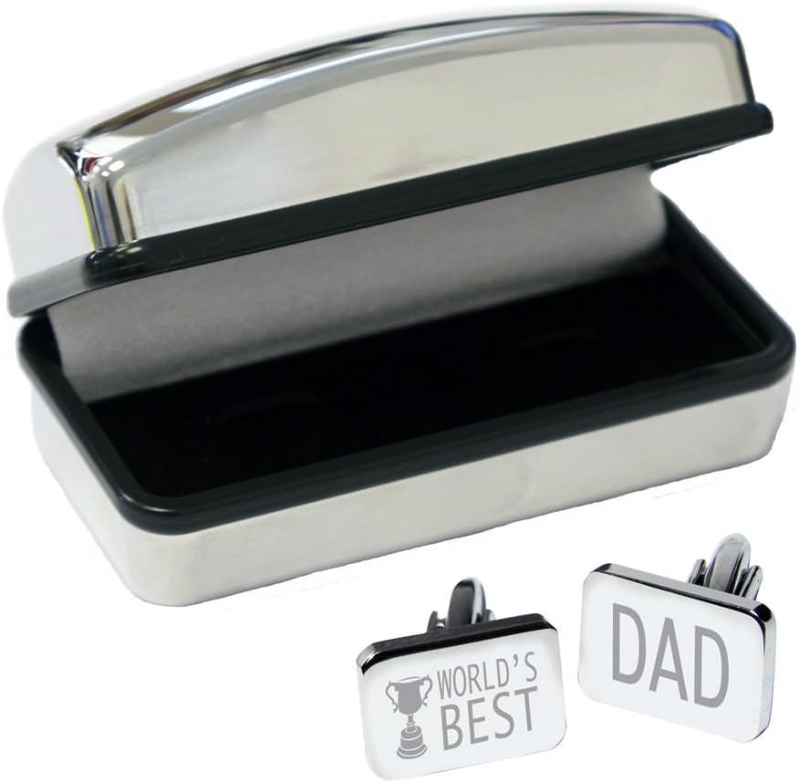 W/Best Dad Cufflinks
