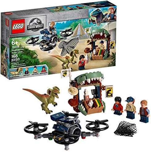 LEGO Jurassic World Dilophosaurus on 
