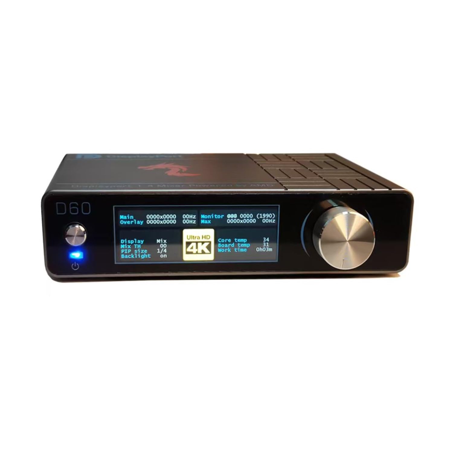 Photo 1 of DICHEN DMA 4K Fuser Combiner Display Overlay Adapter,1K360HZ/2K240HZ/3K165HZ/4K120HZ HD Multimedia Interface Synthesizer,DisplayPort v1.4,Lossless Transmission,Supply for Gaming Conferencing,Bank Data Centers