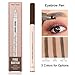 Microblading Eyebrow Pen, Sweat-proof Long-lasting Waterproof Eyebrow Pen for Eyes Makeup (01 Chestnut)