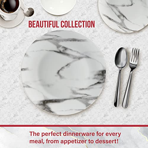 Marble Plates and Bowls Sets, Modern Dinnerware Set, Kitchen Dinnerware