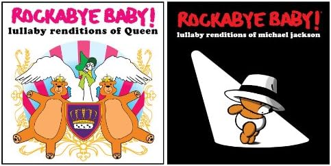 Rockabye Baby Lullaby Renditions 2 CD Set, Queen/Michael Jackson