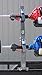 Pack'em 2 Place Locking Trimmer Rack for Open Trailers (PK6S-6S2) Racks
