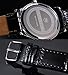DREAMING Q&P Romantic His and Hers Watches,Pair Hearts Wristwatches for Couples Man Woman,Black Ultrathin Leather Strap Set of 2