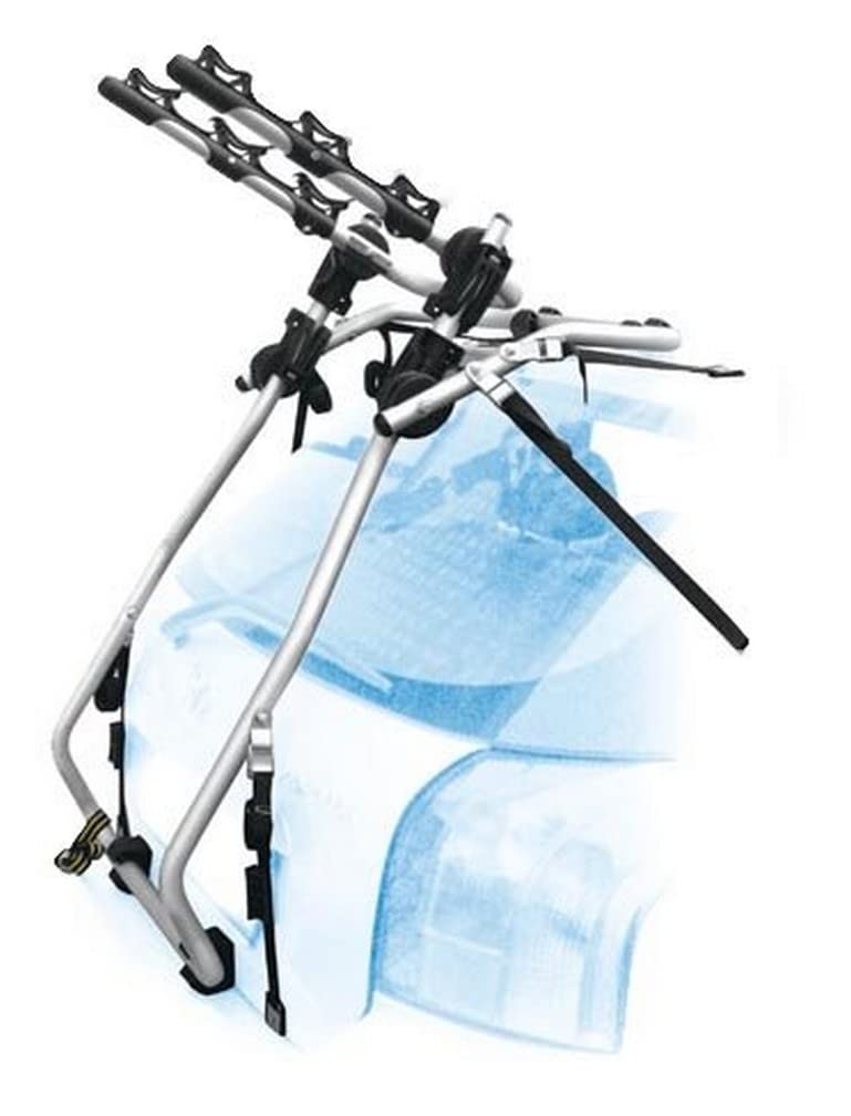 PERUZZO REAR CAR CYCLE RACK. MILAN 3 STEEL BIKES