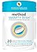 method Smarty Dishwasher Detergent, Free of Dyes and Perfumes, 20 Count