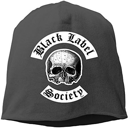 M Angel Black Label Society Unisex Skull Cap Warm Hat One Size Black
