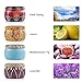 Priksia Scented Candles, Natural Soy Wax Portable Travel Tin Candle Women Gift,4.4Oz 25 Hour Burn Time Per Candle for Bath Yoga Home Set of 4thumb 2