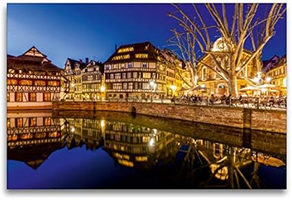 Calvendo Toile Textile Haut De Gamme 120 Cm X 80 Cm Restaurant La Corde A Linge Am Place Benjamin Zix A Strasbourg Tableau Sur Chassis Orte Toile Murale Decorative Dieterich Werner