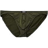 Gregg Homme Men's Wonder Microfiber Low Rise Brief, 96103, Khaki, XL