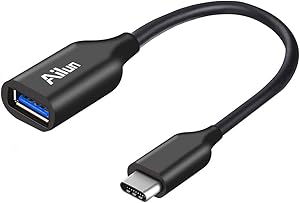 USB C to USB A 3.0 Adapter USB A to USB C Adapter Type C to USB A Thunderbolt 3 to USB 3.1 Female Adapter OTG Cable for MacBook Pro 2017 2016 Galaxy s20, s20+ S20Ultra S10 S9 Plus Note10 More Black