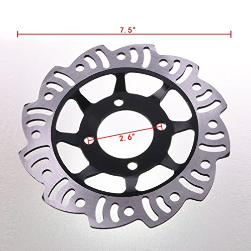image for Wotefusi Brand New Rear Brake System Brake Disc Rotor Disk Kit Set Dir