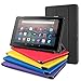 All-New Fire 7 Tablet Case, DTTO Ultra Slim Cover Case for All-New Fire 7 Tablet (7th Generation, 2017 Release), Anti-Scratch Trifold Cover, Full Protection, Black