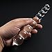 Shootmy Glass Clear Crystal Massager Transparent Glass Bead Hand Erotic Toy Sex Toy for Women