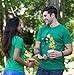 Irish Leprechaun Tossing Lucky Cookies | Funny St. Patrick's Day for Men T-shirt