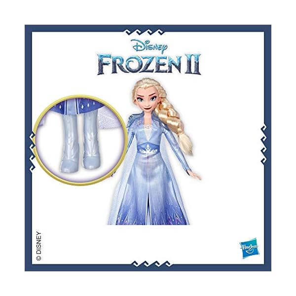 Disney Frozen Elsa Fashion Doll With Long Blonde Hair and Blue Outfit Inspired by Frozen 2 – Toy for Kids 3 Years Old…