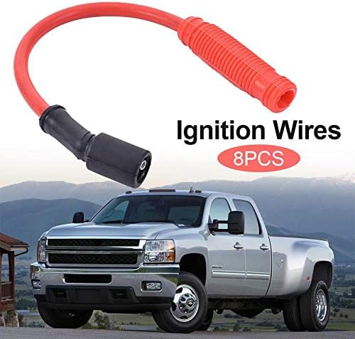 Linier 8 High Voltage Ignition Lines 32819 For 1999-2013 Chevrolet Silverado, Ignition Wires, 10.5mm Spiral Wound Design, For Chevrolet Tahoe 2013-2000 admired