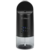 JCLOUD Plug in Diffuser for Essential Oils, Waterless Scent Diffuser Cover Up to 500 Sq. Ft. for Home, Office, Spa - Portable Wall Aromatherapy Device 160ML, Black