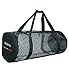 Mares Cruise Mesh Scuba Diving Gear Compact Self-Draining Foldable Travel Duffel-Style Bag, 37.5x15x15