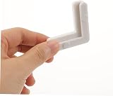 Homoyoyo 10pcs Plastic Window Screen Repair Corner Brackets 90-Degree Internal view 8