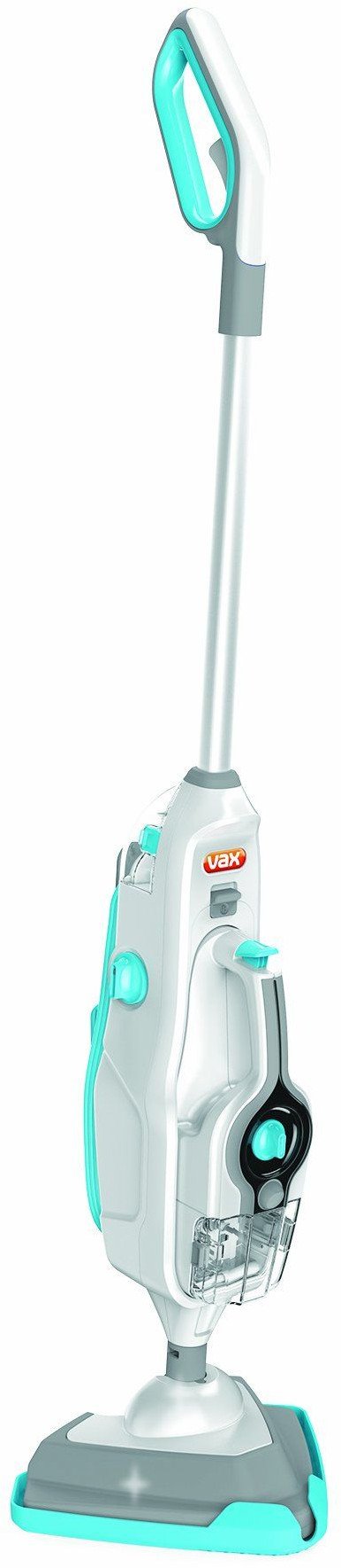 Vax Steam Fresh Combi Steam Cleaner, Portable Handheld and Floor Steam Mop, Detergent and 11 Accessories for the Oven, Bathroom and Home, Easy to Carry, 1600W, 3.7kg, White/Blue, S86-SF-C
