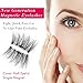 Premium False Magnetic Eyelashes 8 Pieces Fake Eyelashes 3D Reusable 0.2mm Ultra Thin Magnetic Eyelashes Set Perfect for Deep Eyes & Round Eyes (8 pieces)
