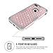 LONTECT Compatible iPhone 7 Plus Case Hybrid Heavy Duty Shockproof Diamond Studded Bling Rhinestone Cas Dual Layer [Hard PC+ Soft Silicone] Impact Protection for Apple iPhone 7 Plus, Rose Gold/Grey