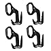 4 Pack Aluminum Alloy Figure 9 Rope Tightener Tensioner Lock Guy Line Camping Tent Accessories