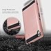 Circlemalls 2 Pieces Slim Hybrid Shockproof Protective Phone Case Cover And Stylus Pen Compatible For [Sony Xperia XA Ultra], With [Premium Screen Protector]-Rose Gold