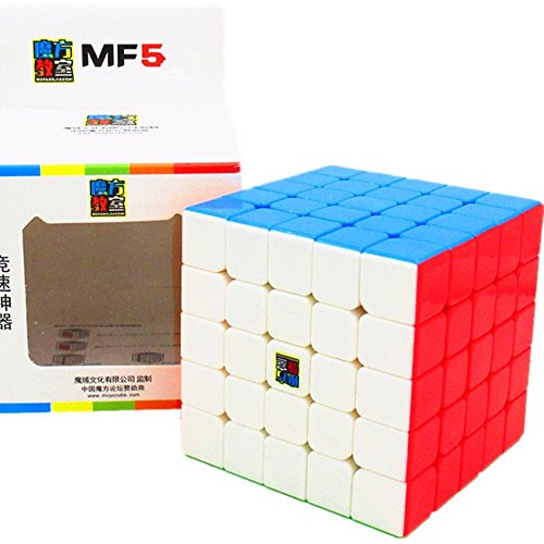 Cuberspeed mofang jiaoshi 5x5 stickerless magic cube cubing class…