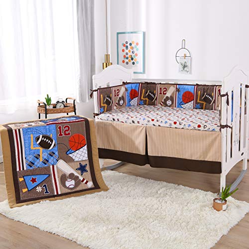 baseball baby bedding